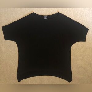 Clara Sun Woo Loose Cut Top Black Small EUC